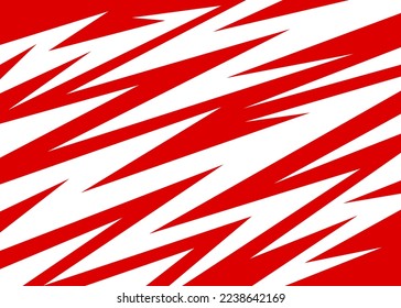 Abstract background with various sharp and arrow pattern