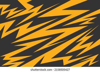 Abstract background with various sharp, zigzag and arrow pattern