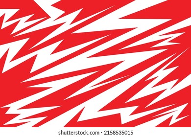 Abstract background with various sharp, zigzag and arrow pattern