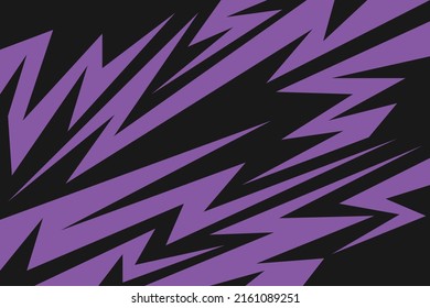 Abstract background with various sharp, zigzag and arrow pattern