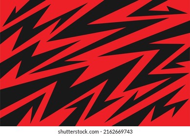 Abstract background with various sharp, zigzag and arrow pattern