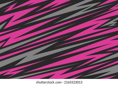 Abstract background with various sharp, zigzag and arrow pattern