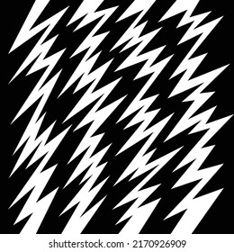 Abstract background with various sharp and zigzag line pattern