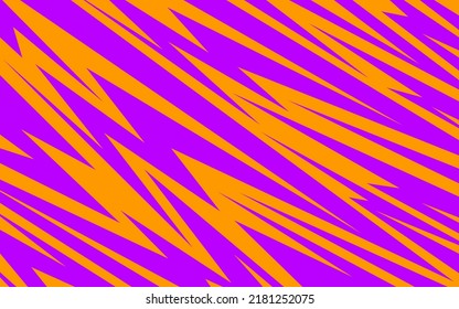Abstract background with various sharp, zigzag and arrow pattern