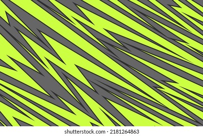Abstract background with various sharp, zigzag and arrow pattern