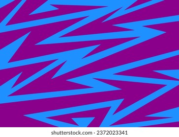Abstract background with various sharp, zigzag and arrow pattern