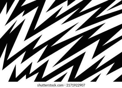 Abstract background with various zigzag and arrow pattern