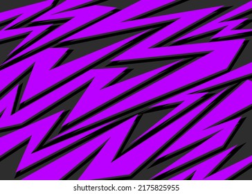 Abstract background with various zigzag and arrow pattern
