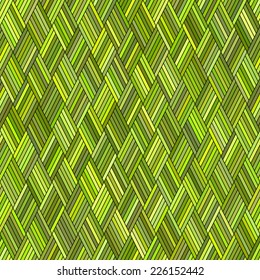 Abstract background. Vector 100% Seamless (colors and lines) rhombus tile pattern.