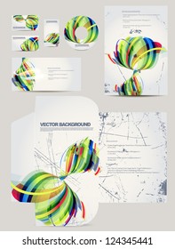 Vetor de plano de fundo abstrato