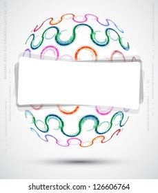 Abstract background. Vector