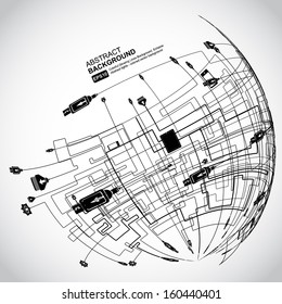 Abstract Background Vector