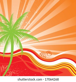 Abstract background. Vector.