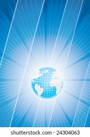 Abstract background. Vector.