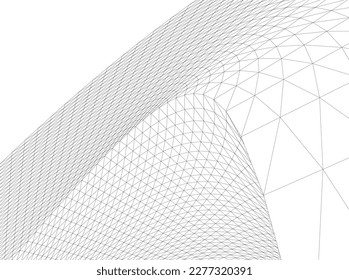 Abstract background vector 3d illustration