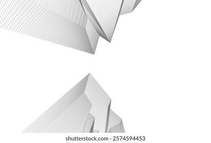 Abstract background vector 3d illustration