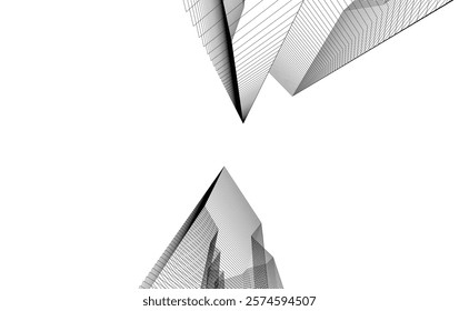Abstract background vector 3d illustration