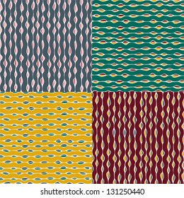 Abstract Background Vector 4 Color Variation
