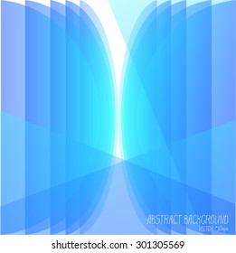 Abstract background. Vector art. Blue.