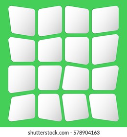 Abstract background vector banner, advertising Design shape, label tag