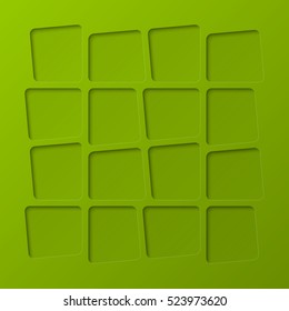 Abstract background vector banner. The original form overlapping. The flat image. Advertising Design shape. Vector label tag.