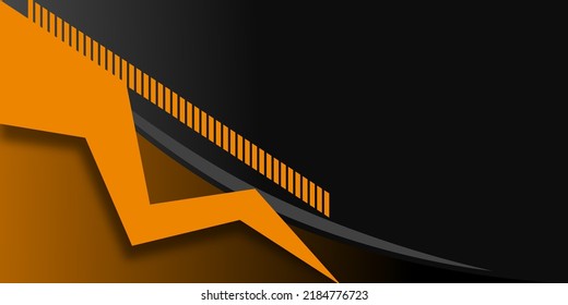 Abstract background vector black modern geometry copy space area for banner, flyer, layout, or web design