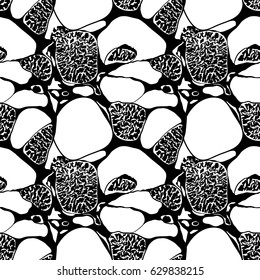 Abstract  background, vector with black and white