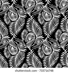 Abstract  background, vector with black and white