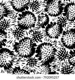 Abstract  background, vector with black and white