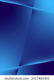 Abstract background vector blue with dynamic waves for business design. Futuristic technology network or wavy lines. Premium stripe texture for wedding banner or poster. Template with gradient mesh.