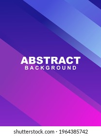 Abstract background vector in blue and pink gradient color with dots and strips for a business background or banners or posters or social media template