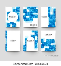 abstract background vector brochure template. Flyer Layout. Creative modern design