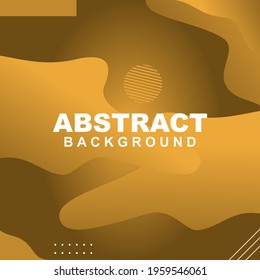 Abstract background vector in brown color with dots and strips for a business background and Social Media Template or banners or posters