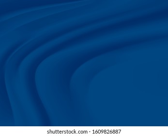 Abstract background vector classic blue, color of the year 2020