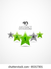 Abstract background. Vector color stars