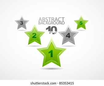 Abstract background. Vector color stars