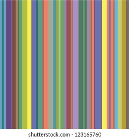 Abstract Background Vector Of Colorful Irregular Stripes