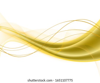 Abstract background vector curve, decoration, ornate design illustration	