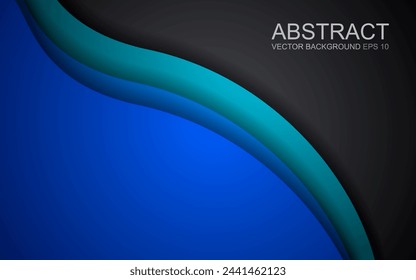 Abstract background vector curves. for text and messages modern artwork website design