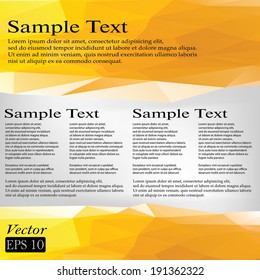 Abstract background. Vector depiction of 3d triangulated shapes with space for text.