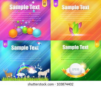 Abstract Background Vector Design