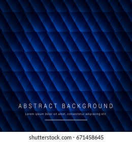 Abstract  background vector design of blue and black geometric pattern wallpaper