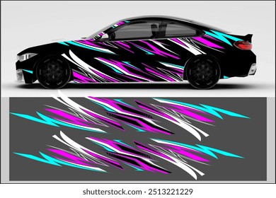 abstract background vector design, car wrap, modern wrap with bright patterns and colors with unique and cool line patterns. my own work not ai generate