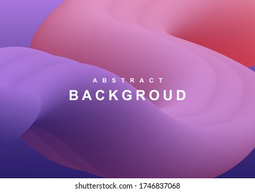 Abstract background vector design, a combination of pink, purple and blue