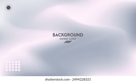 Abstract background vector design combination of white, gray with a hint of pink. Minimalist pastel color design.