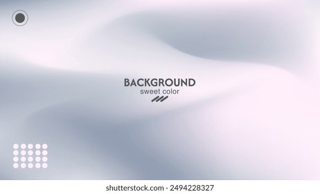 Abstract background vector design combination of white, gray with a hint of pink. Minimalist pastel color design.