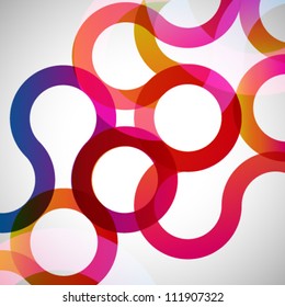 Abstract background with vector design elements.