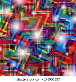 Abstract background with vector design elements.