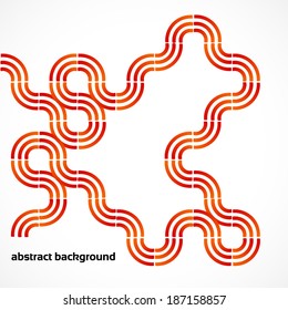 Abstract background with vector design elements