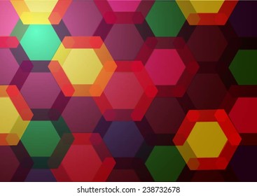 Abstract background with vector design elements